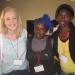 Triplets: Natalia Nicholson, Johanna Msutho and Josephine Takawira