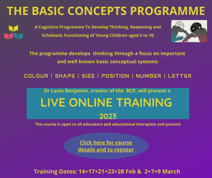 Basic Concepts Online Training, 2023 | Basic Concepts Unlimited